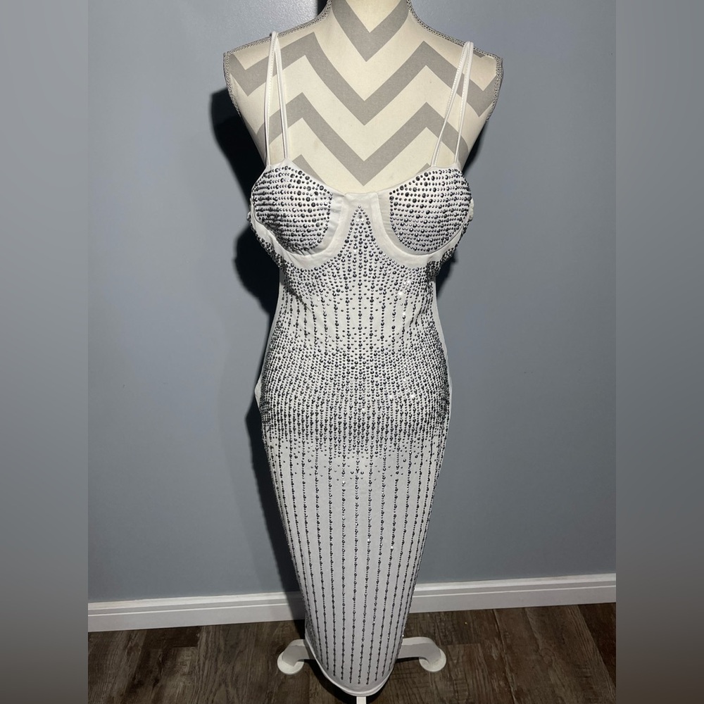 White Sparkly Dress